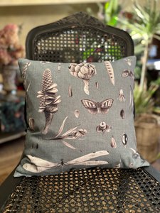 Pillowcase 45x45cm, 100% cotton | Seeds Aqua