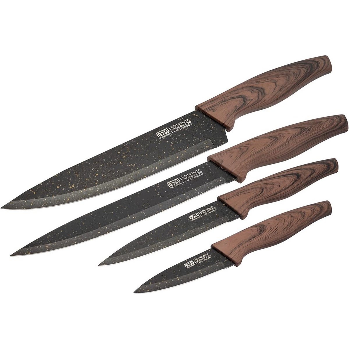RESTO 95501 Carina Luxus-Messerset – 4-teilig – in Geschenkverpackung