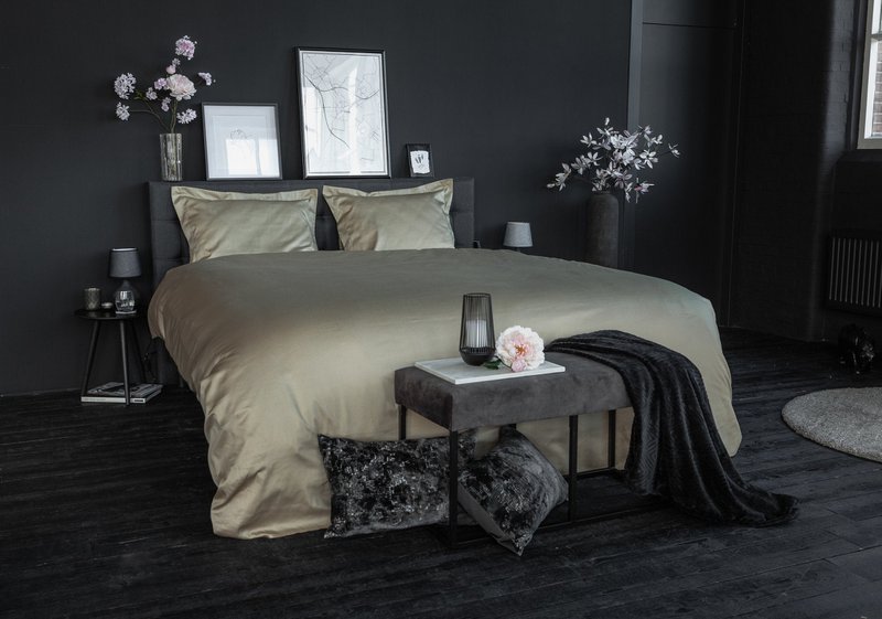 100% Cotton Satin Duvet Cover Set Summer Glow