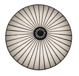 Deckenleuchte mit größerem Durchmesser 45 cm, Tiffany Ilumina-Serie LG290200