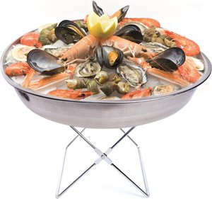 SEAFOOD STEILSCHISS mit 22 Accessoires - Luxus -Serving -Set - 22 -Stück -Serving -Set