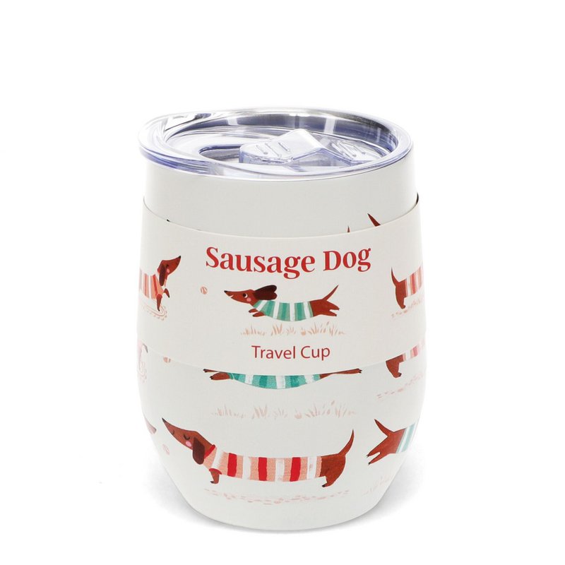 Bicchiere da viaggio 350ml - Sausage Dog (modello)