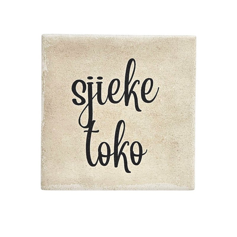 Tegeltje – Sjieke toko
