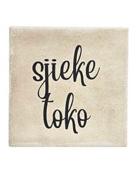 Tegeltje – Sjieke toko