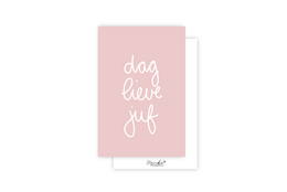 Mini card | Hello dear teacher