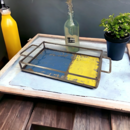 Upcycling bakje gemaakt van gerecyclede olievaten | Maat M (39*25cm) | verschillende kleuren