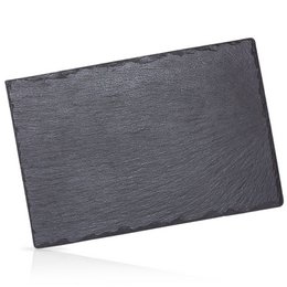 Sirviendo la bandeja de piedra pizarra rectangular 30x20 cm