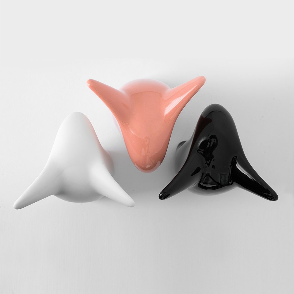 Ciekawy pingwin | Porcelanowa figurka arcticweiß