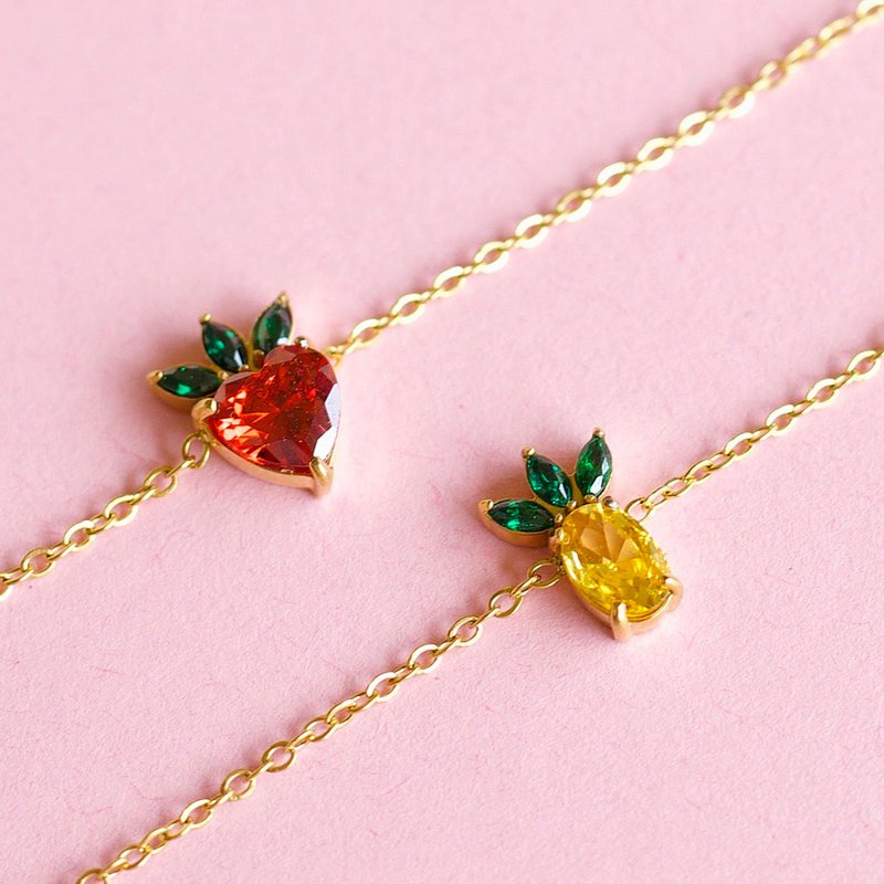Sweet - Pineapple & Strawberry Bracelet