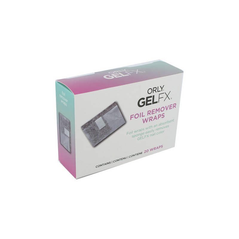 ORLY GELFX Foliefjerner Wraps 20stk