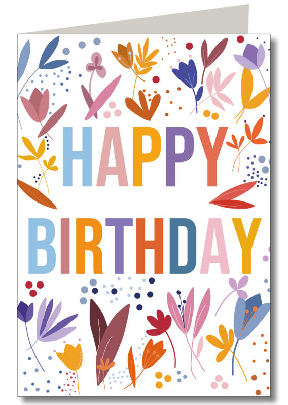 Fleur sauvage - Joyeux anniversaire
