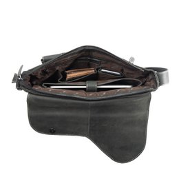 Skuldertaske Dame - Skuldertaske Herre - Messenger Bag Læder - Postmand Taske Læder - 3 forskellige farver læder