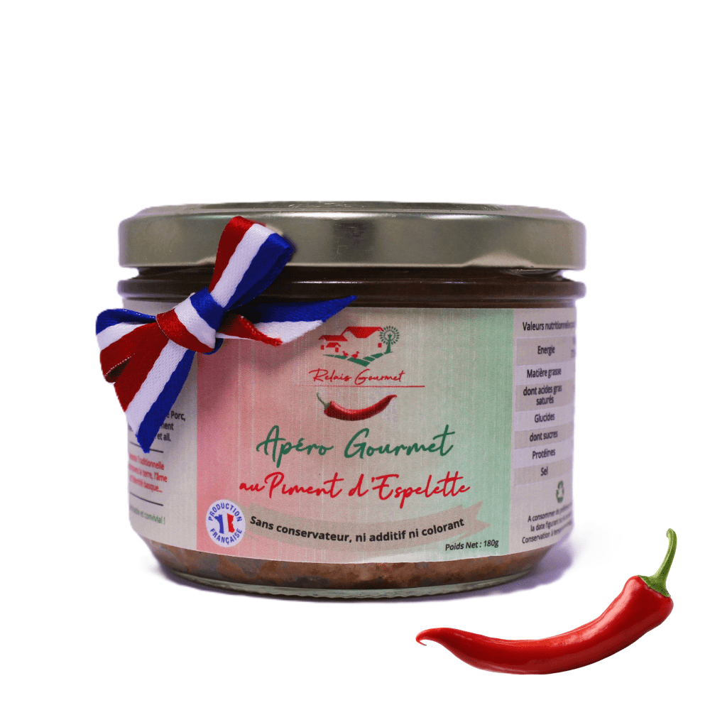 Apéritif Gourmet au Piment d'Espelette
