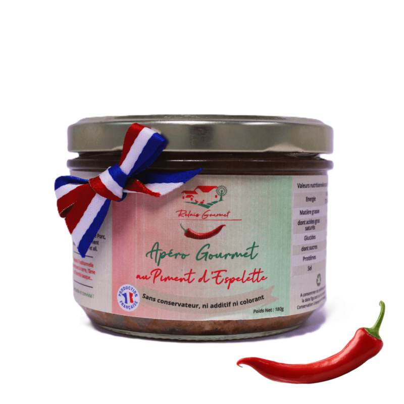Apéritif Gourmet au Piment d'Espelette
