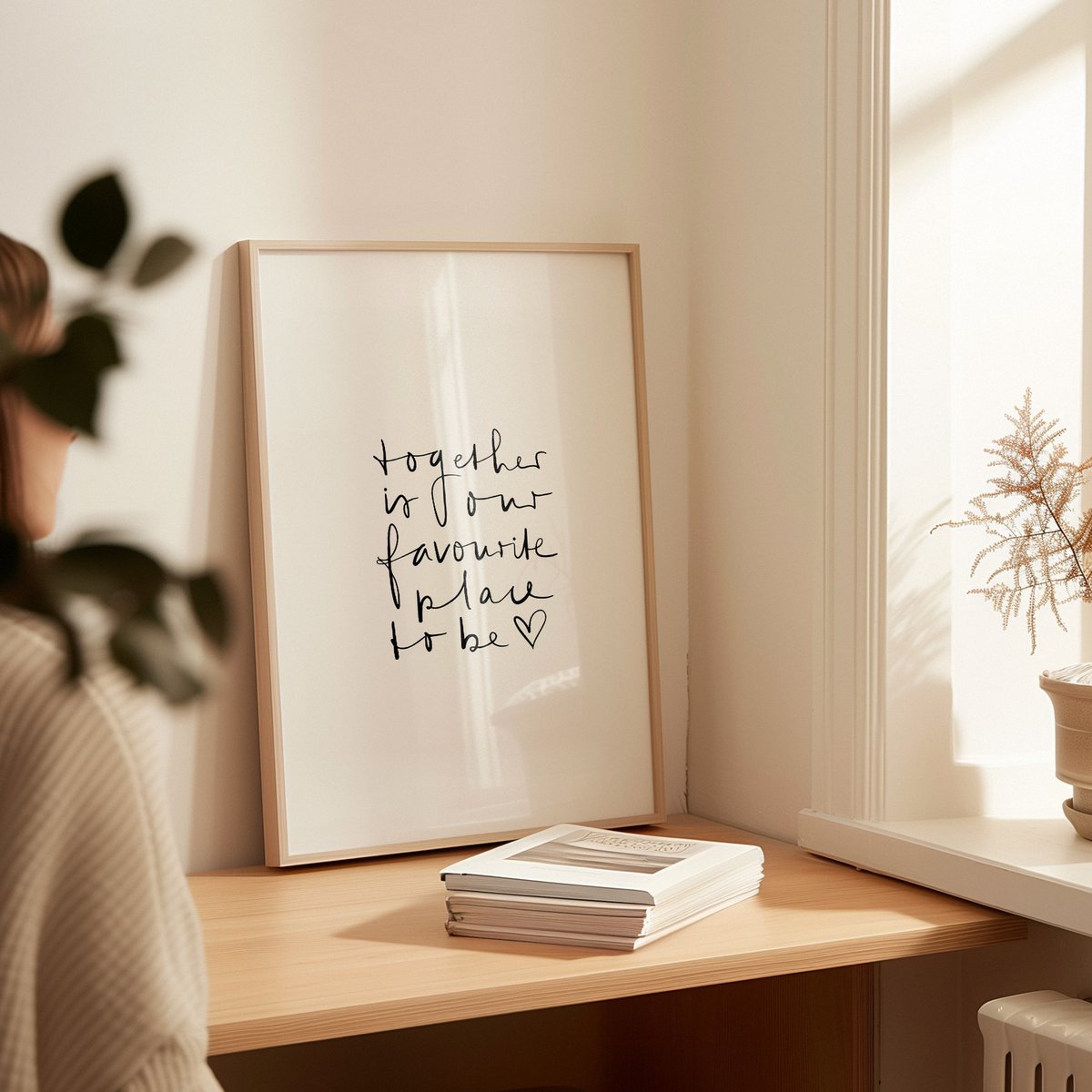 Poster: Together is our favourite place to be