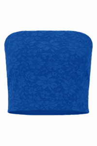 Bandeau de encaje en azul