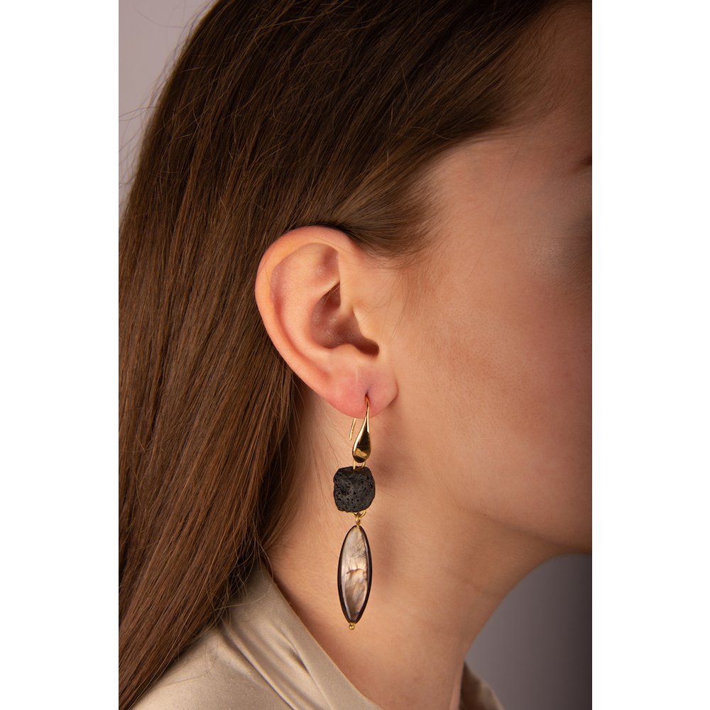 Natal Lava Drop earrings
