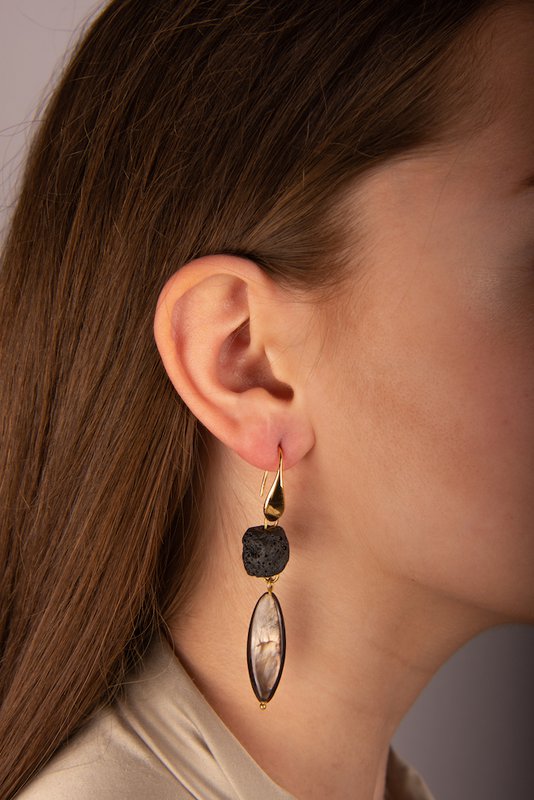Natal Lava Drop earrings