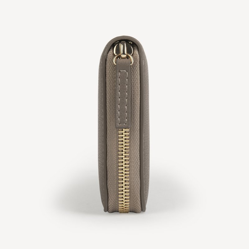 Vegan Apple Skin Wallet - Taupe