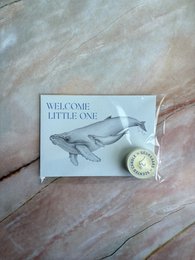 Tarjeta de felicitación de Talight - Bienvenido Little