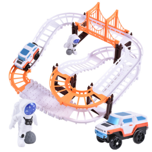 Ogi Mogi Toys Weltraumbahn- und Fahrzeugset