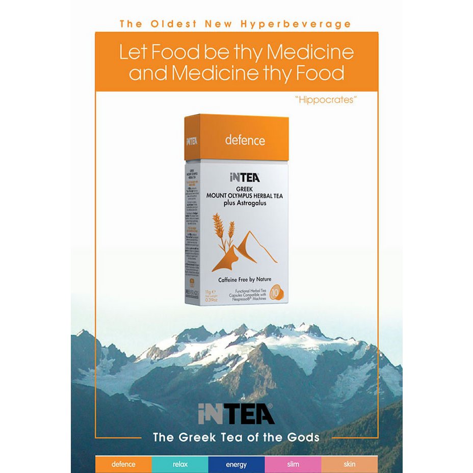 iNTEA DEFENSE Mt. Olympus functionele thee, 10 capsules