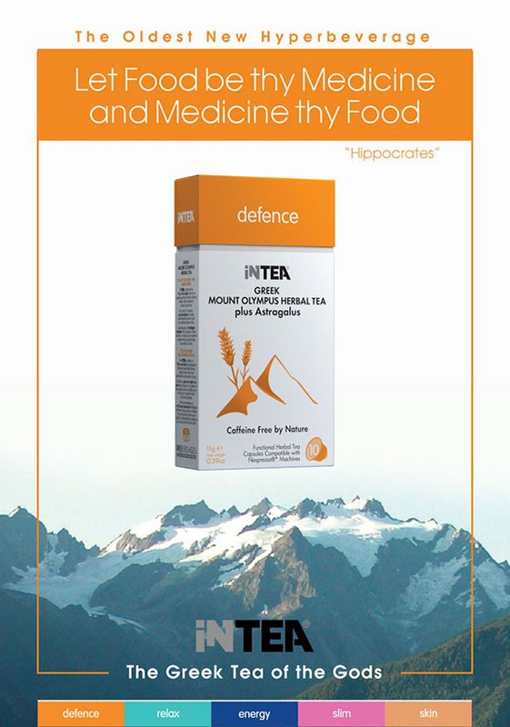 iNTEA DEFENCE Mt. Olympus Functional Tea, 10 capsules