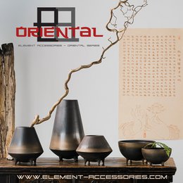 NuovoVaso/ciotola di design moderno in ceramica di fascia alta East+West OTA35