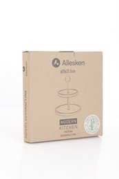 MODERNE KEUKEN Decoratieve schaal D15 en 20 cm H23,5 cm, 2 niveaus