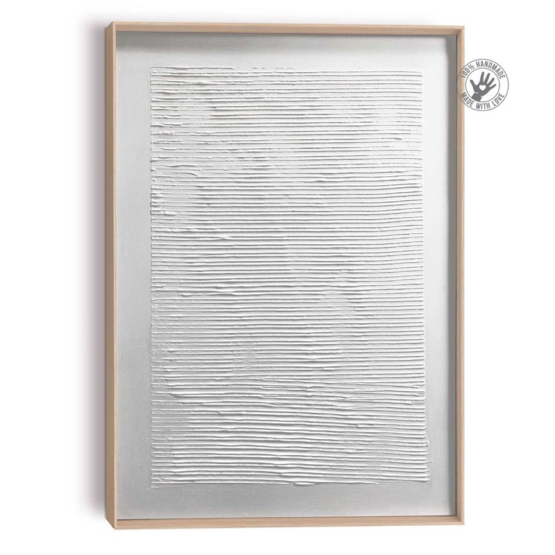 Gemälde 3D-Kunst Relief Kunst Lesen 70x50