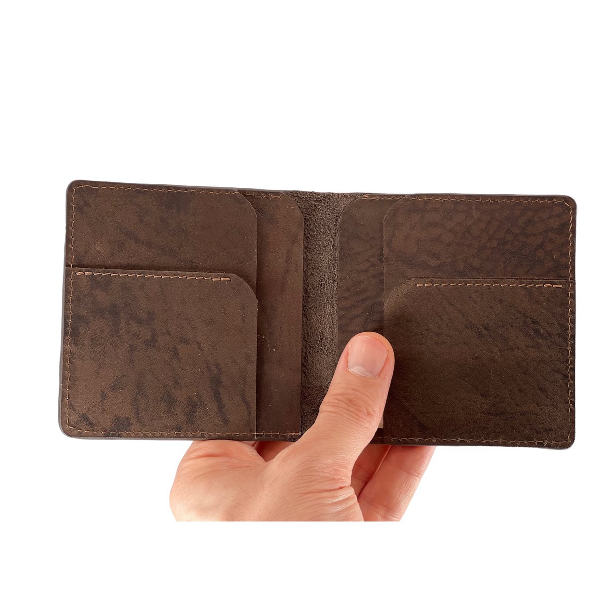 Etui na karty ze skóry bydlęcej - portfel skórzany