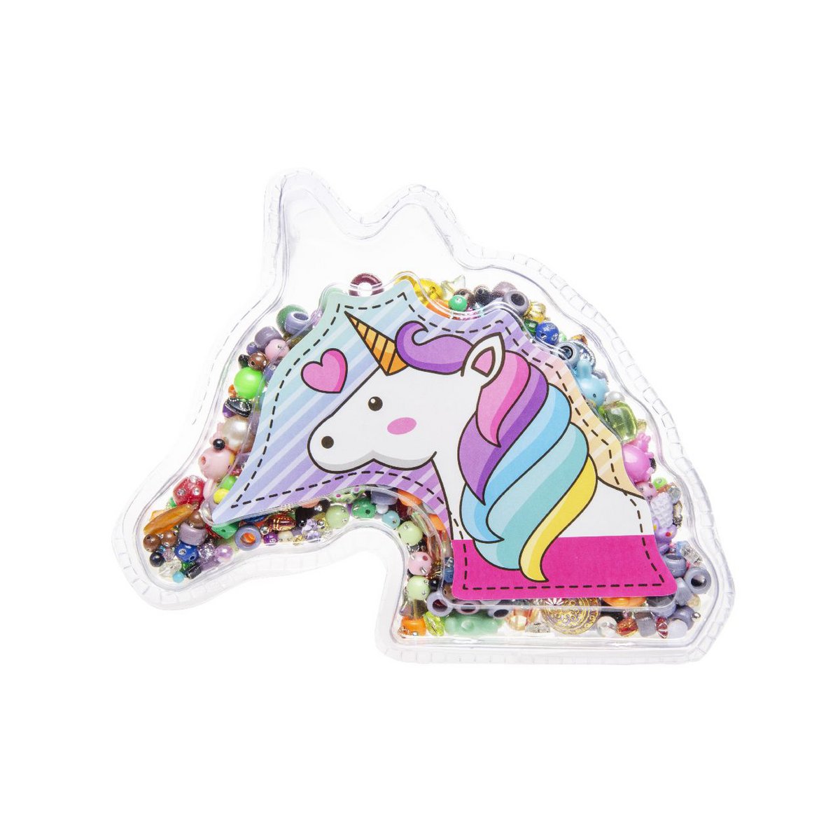 ENSEMBLE DE PERLES LICORNE. L