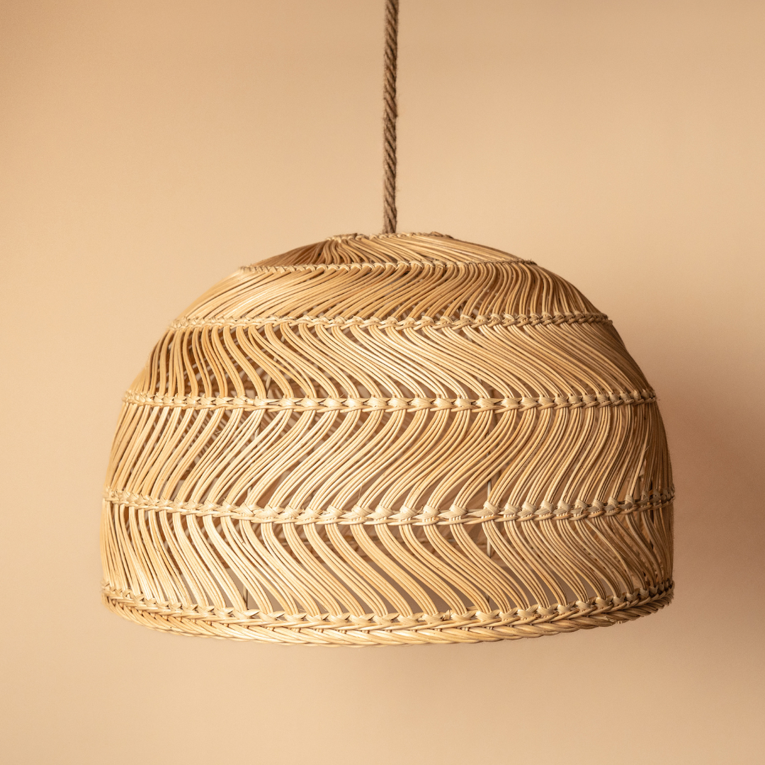 Rattan pendant lamp - The Dona