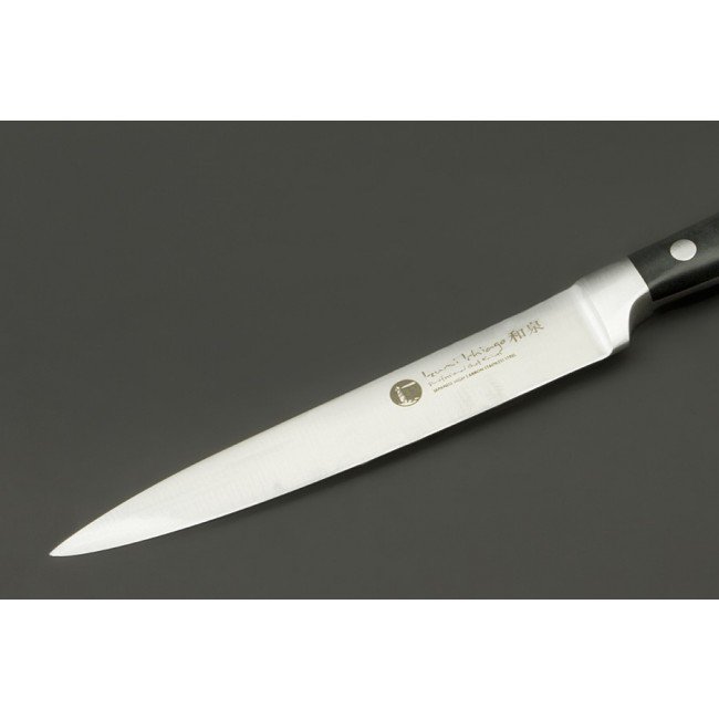 IZUMI ICHIAGO Cuchillo para verduras "Cuchillos profesionales de chef" fabricado en acero inoxidable japonés de alto carbono