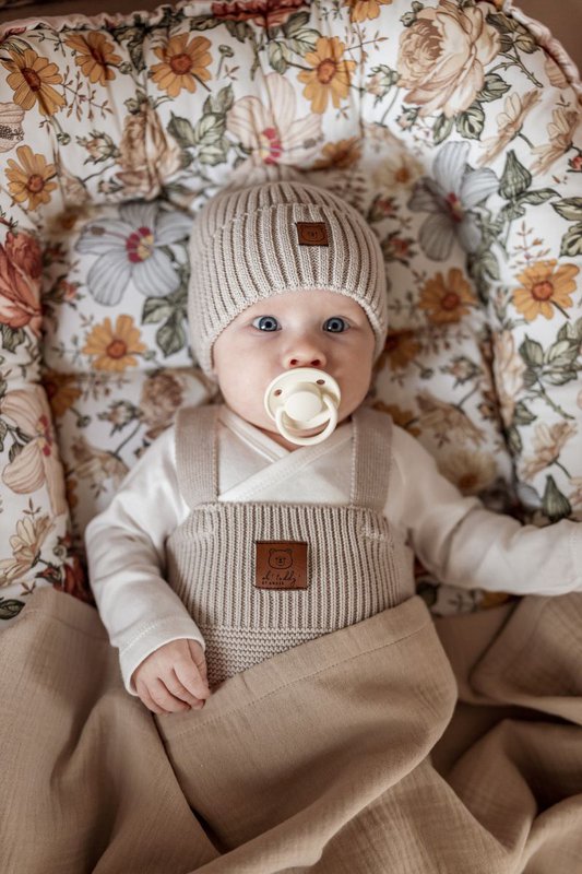 Nid d'enfant OLIVIER - 100% coton - rose