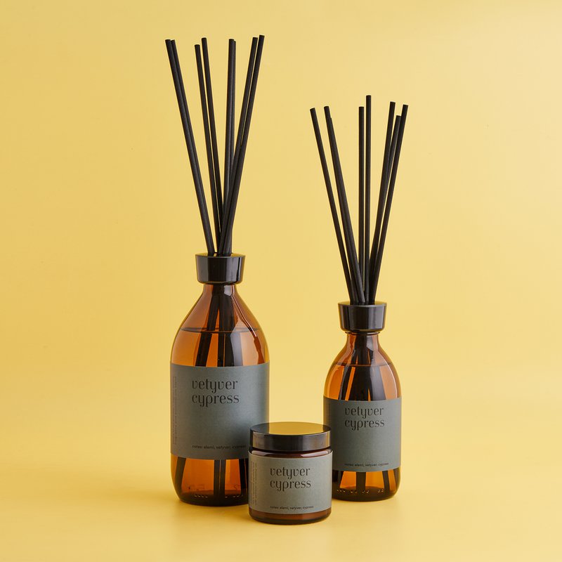 Diffuseur de parfum "Vétiver & Cyprès" 250 ml