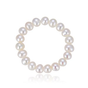 Eleganter weißer Ring