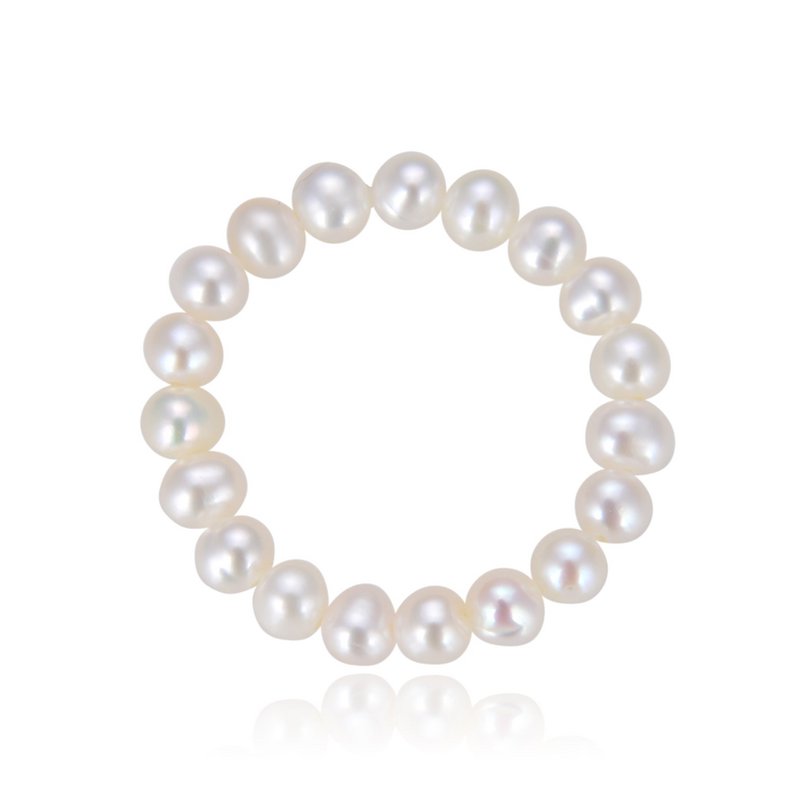 Classy White Ring