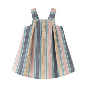 Tiny Paradise gestreiftes Bambula-Trägerkleid BGV96578