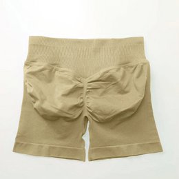 NCLAGEN Seamless Shorts 4.5" Gym Shorts Woman Scrunch Butt Fitness Sports Short Workout Seamless Leggings Running Yoga bottoms Copy