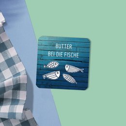 StadtliebeÂ® | Hamburg magnet fleksibel "Smør med fisken"