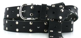 Leather Belt 3cm | with studs