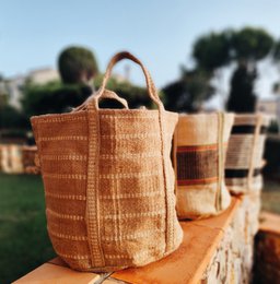 CESTO XXL IN JUTA 60X43CM