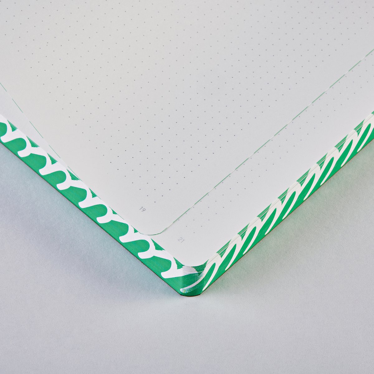 Write Love Play - Graphic L | Notebook A5+ | Dotted Journal | 3,5mm dots | 256 numbered pages | 120g Premium-Paper | recycled leather | sustainably produced in Germany 
