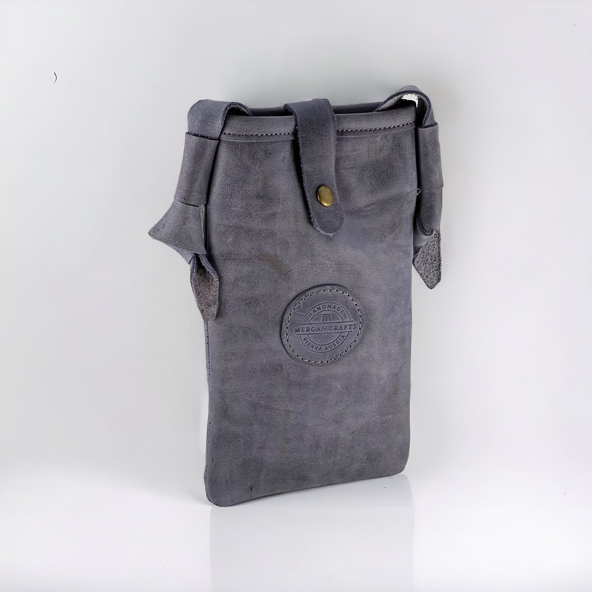 Handytasche aus echtem Leder – Umhängetasche