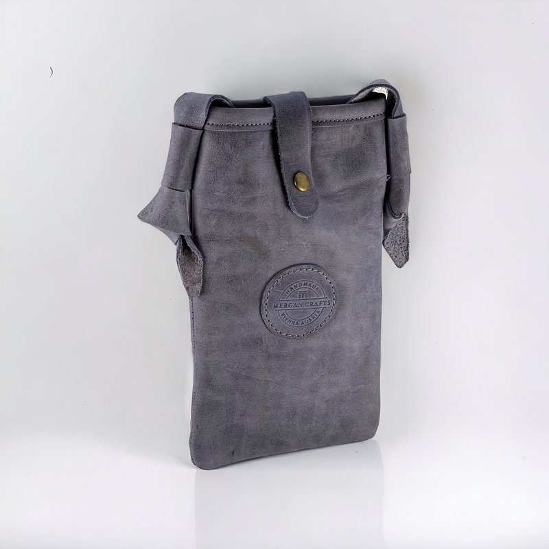 Handytasche aus echtem Leder – Umhängetasche
