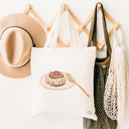 Sac en tissu brioche à la cannelle Suède - sac en jute sac à brioche à la cannelle