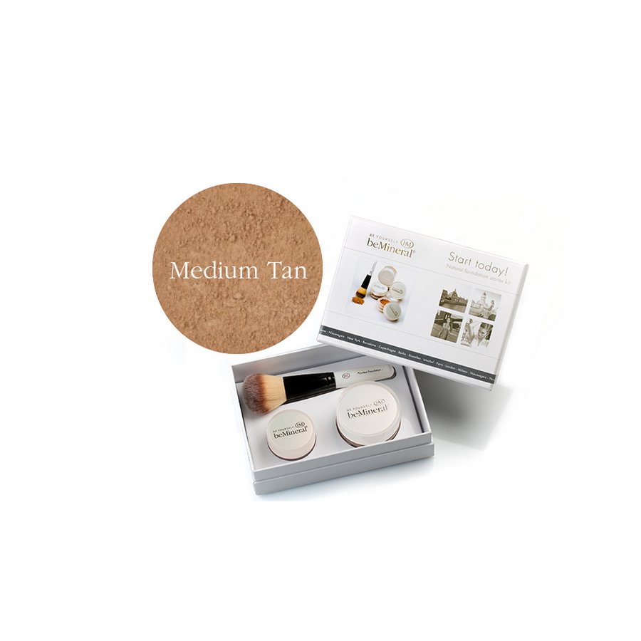 beMineral Start Today! - Kit - MEDIUM TAN (Body Glow Warm).