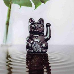 Lucky Cat Mini | Shiny Black