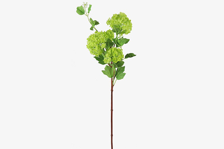 Kunstbloem Viburnum opulus groen- L8B8H86CM